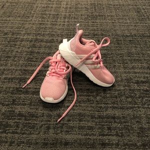 Kids Adidas size 12 pink sneakers